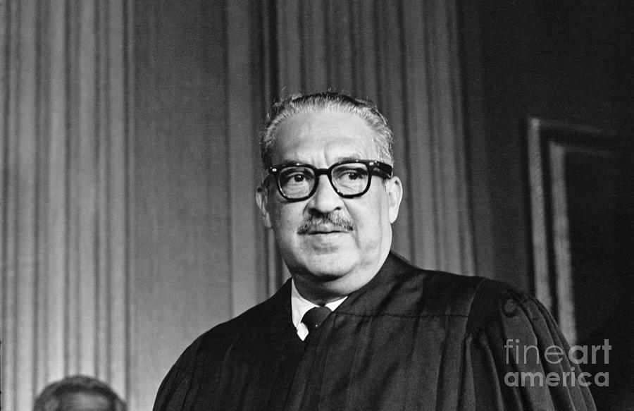 Supreme Court Justice Thurgood Marshall Photograph by Bettmann