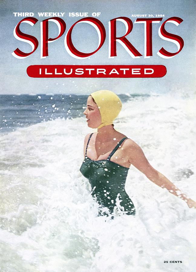 Surf Bathing Closeups Sports Illustrated Cover Photograph by Sports Illustrated