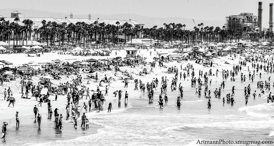 Surf City Photograph by Arthur Bohlmann