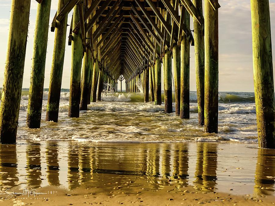 Surf City Pier Photograph by Shawn M Greener