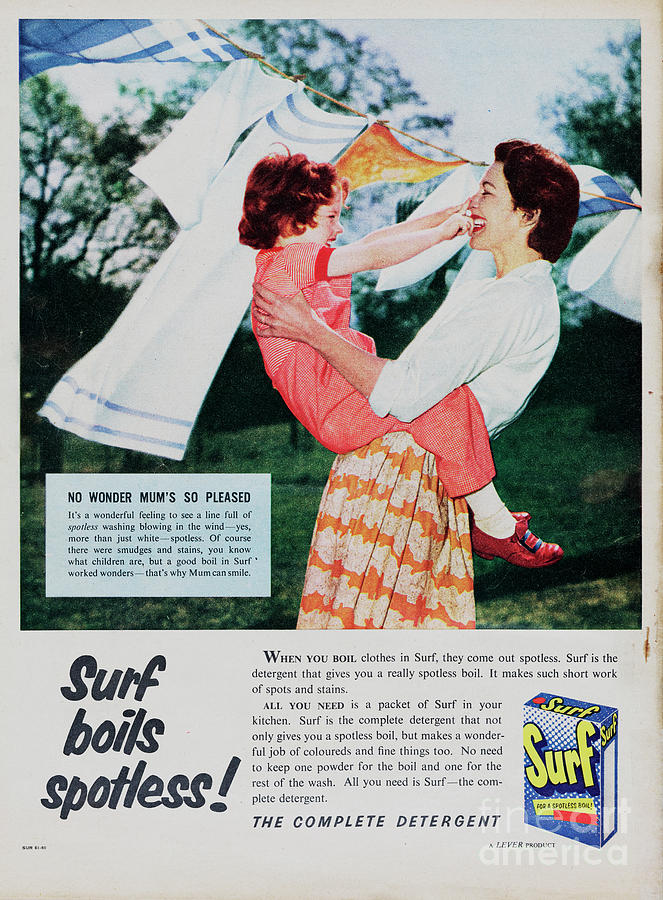Surf Detergent Photograph by Picture Post