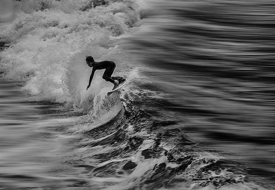 Surf Initiation Photograph by Jois Domont ( J.l.g.)