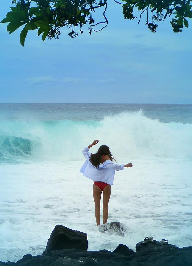 Surf Surrender Photograph by Lori Seaman