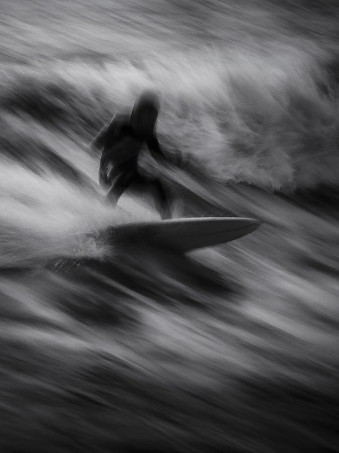 Black And White Photograph - Surf V # 3 by Massimo Della Latta