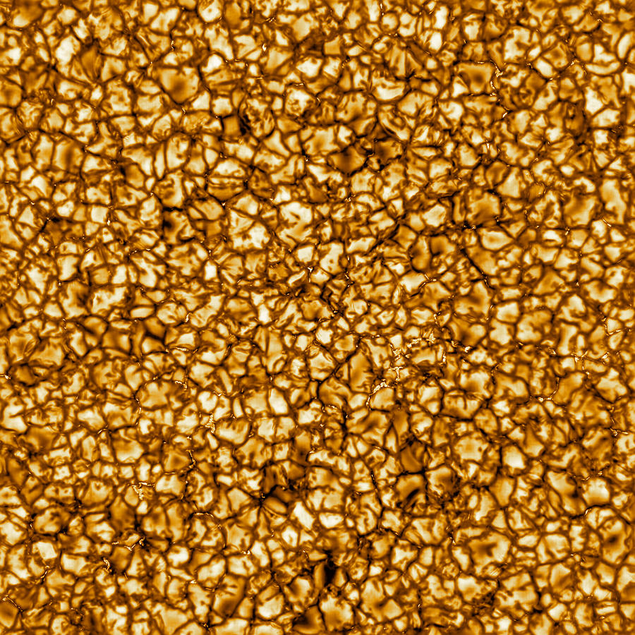 Surface Of The Sun, High Resolution Photograph by Science Source