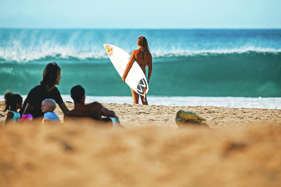 Surfer Girl Photograph by Emilio Lopez