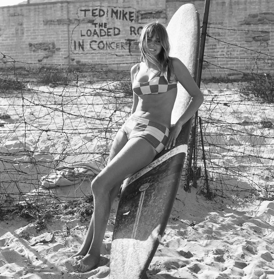 Surfer Girl Photograph by Michael Ochs Archives