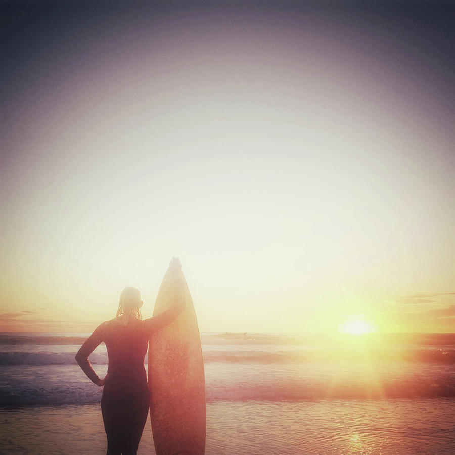 Surfer Lady Photograph by Photo By Stas Kulesh