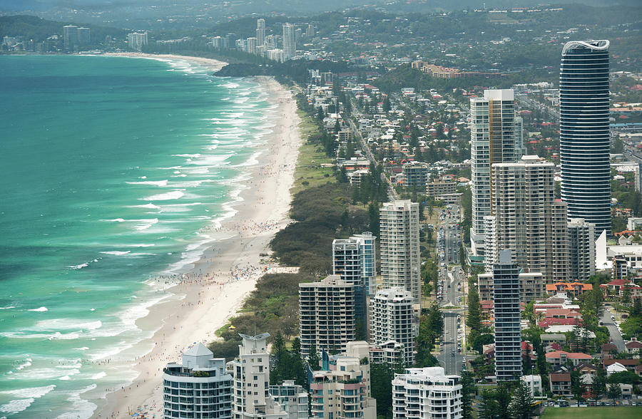Surfers Paradise, Gold Coast, Australia Photograph by 4fr