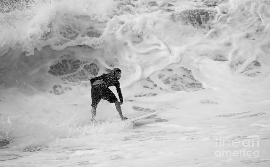 Surfers Ride Photograph by Debra Banks