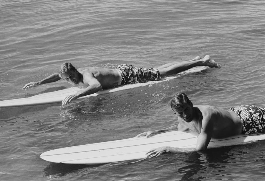Surfing Brothers Photograph by Slim Aarons
