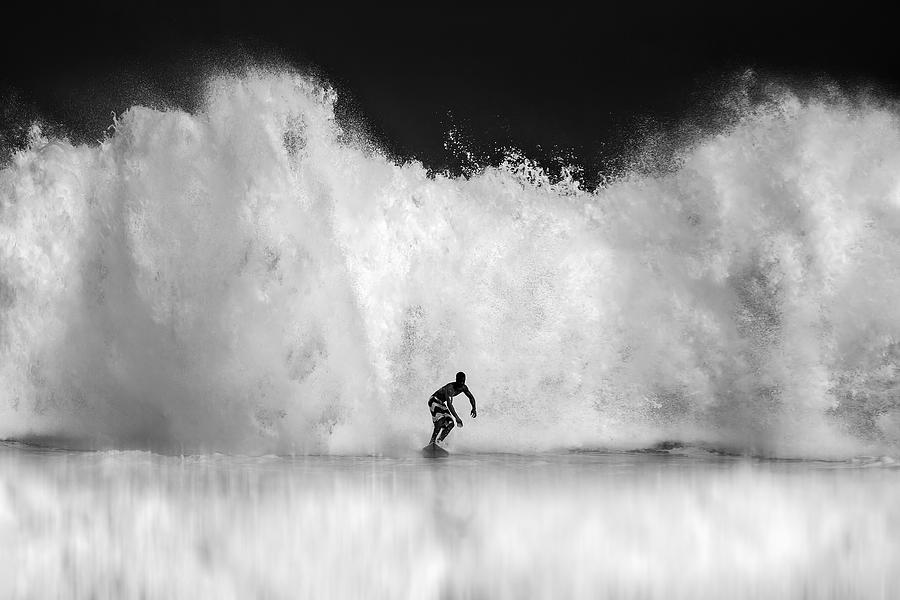Surfing Photograph by Hua Zhu