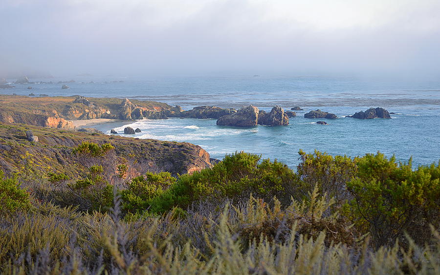 Landscape Photograph - Surfing The Big Sur Coast by Glenn McCarthy Art and Photography