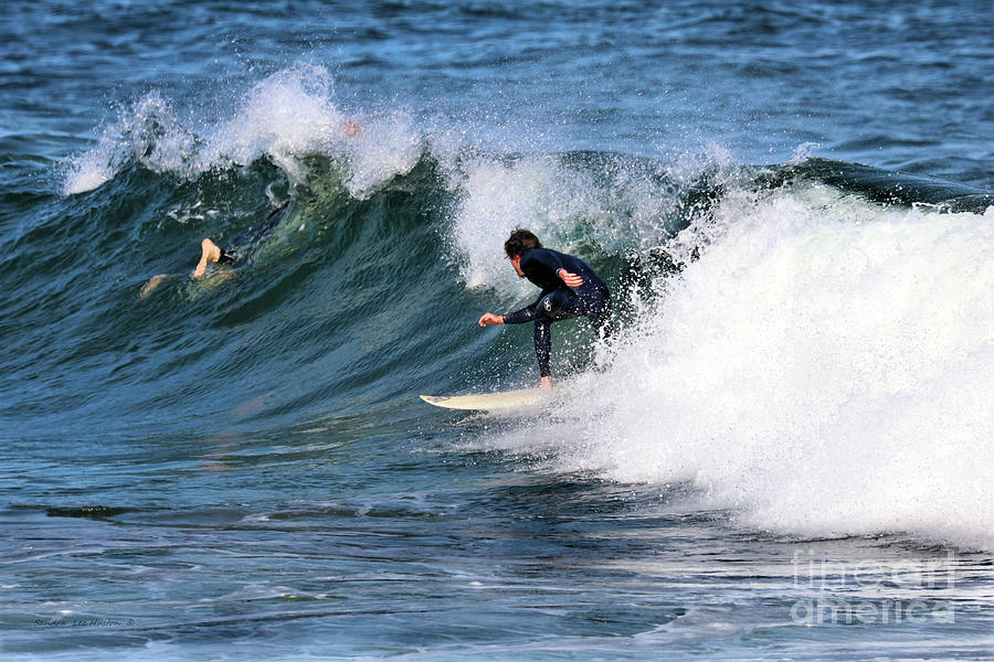 Surfing Triumph At Reid Photograph by Sandra Huston