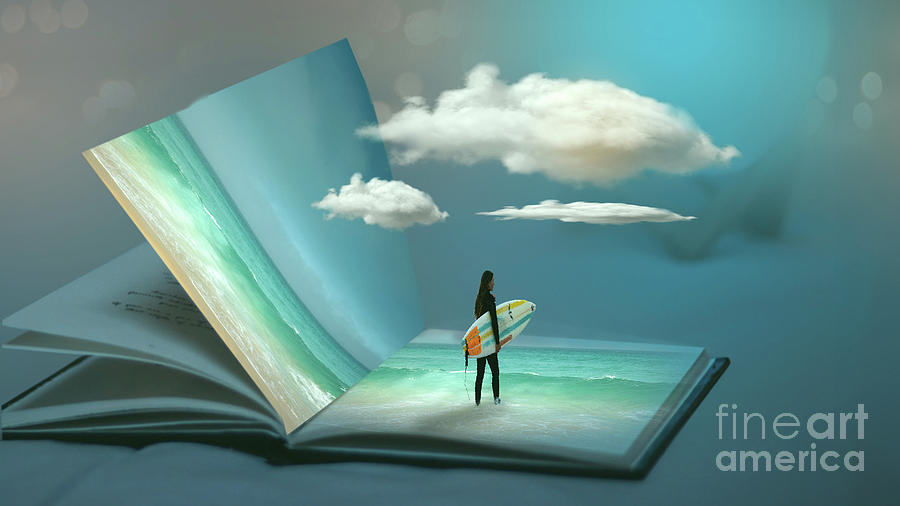 Surfinng Book Photograph
