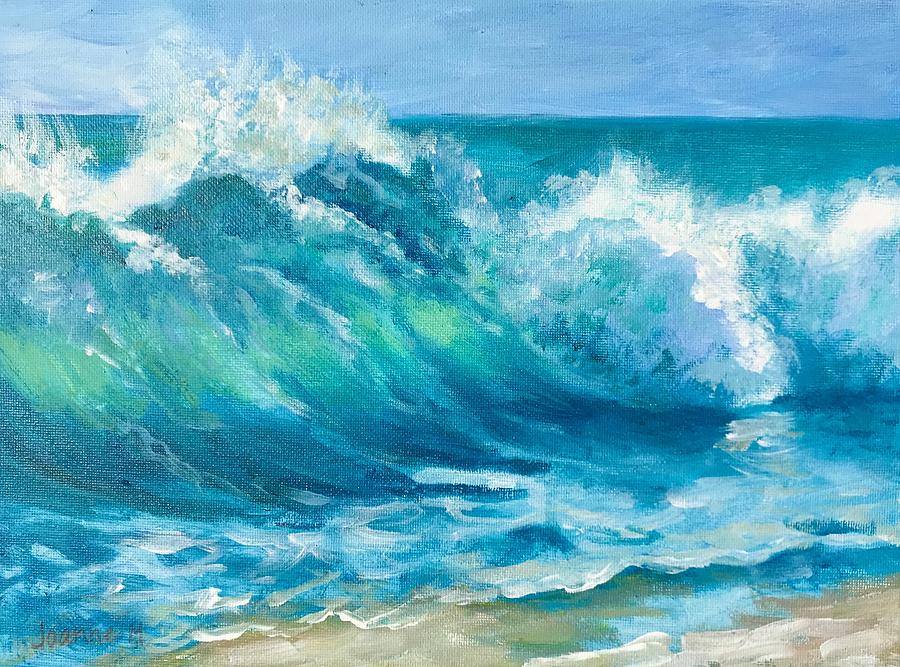 Surfs Up 2 Painting by Joanne Morris - Fine Art America