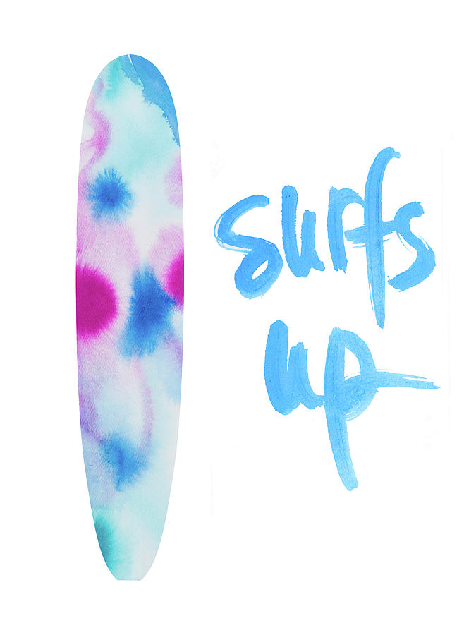 Up Movie Painting - Surfs Up by Susan Bryant