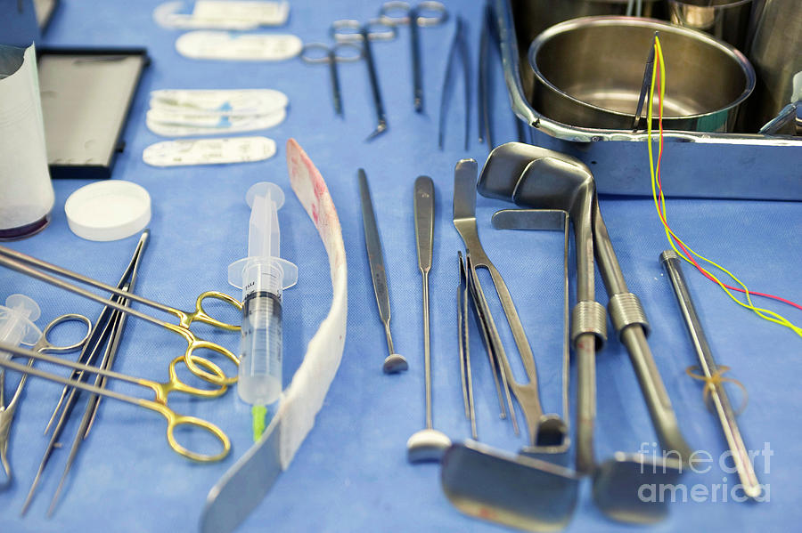 Surgical Instruments by Medicimage / Science Photo Library