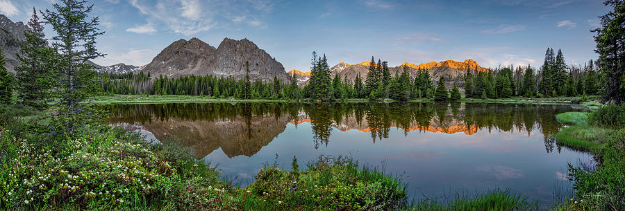 Surprise Valley Reflections Photograph by Leland D Howard