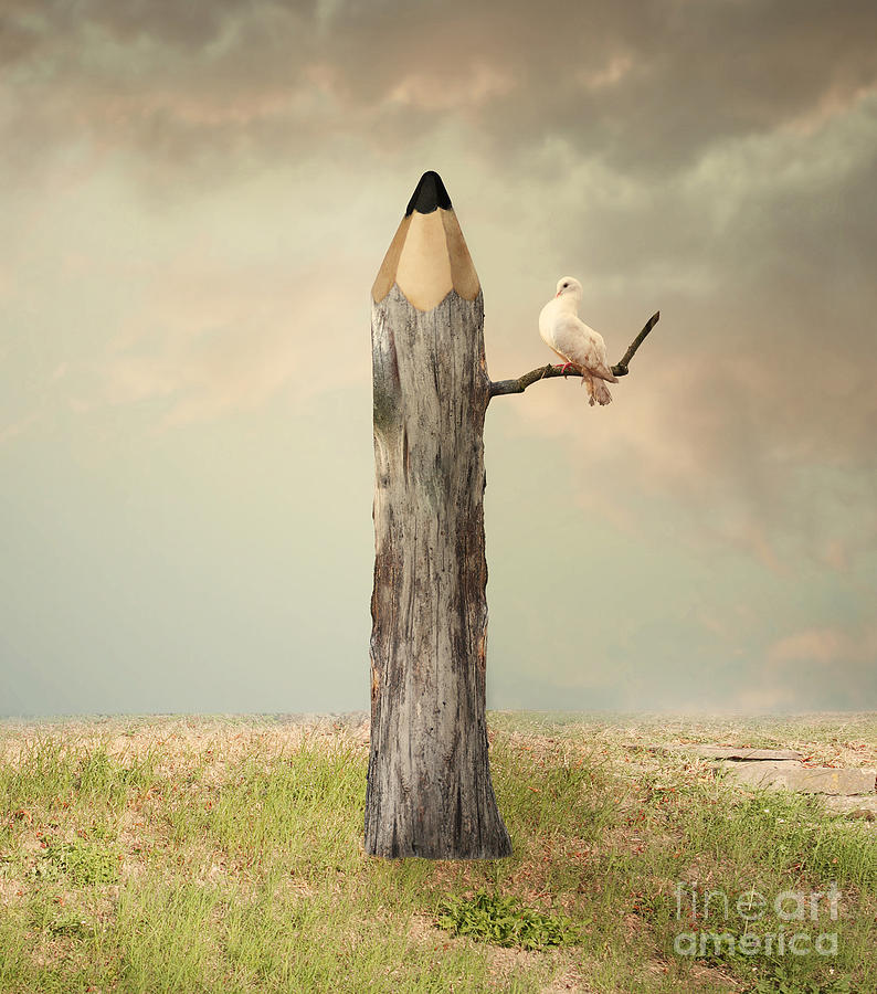 Shadow Digital Art - Surreal Illustration Imagine by Valentina Photos Shadow Digital Art - Surreal Illustration Imagine by Valentina Photos