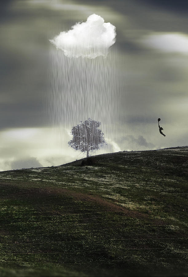 Surreal Rain Photograph by Rui Almeida Fotografia