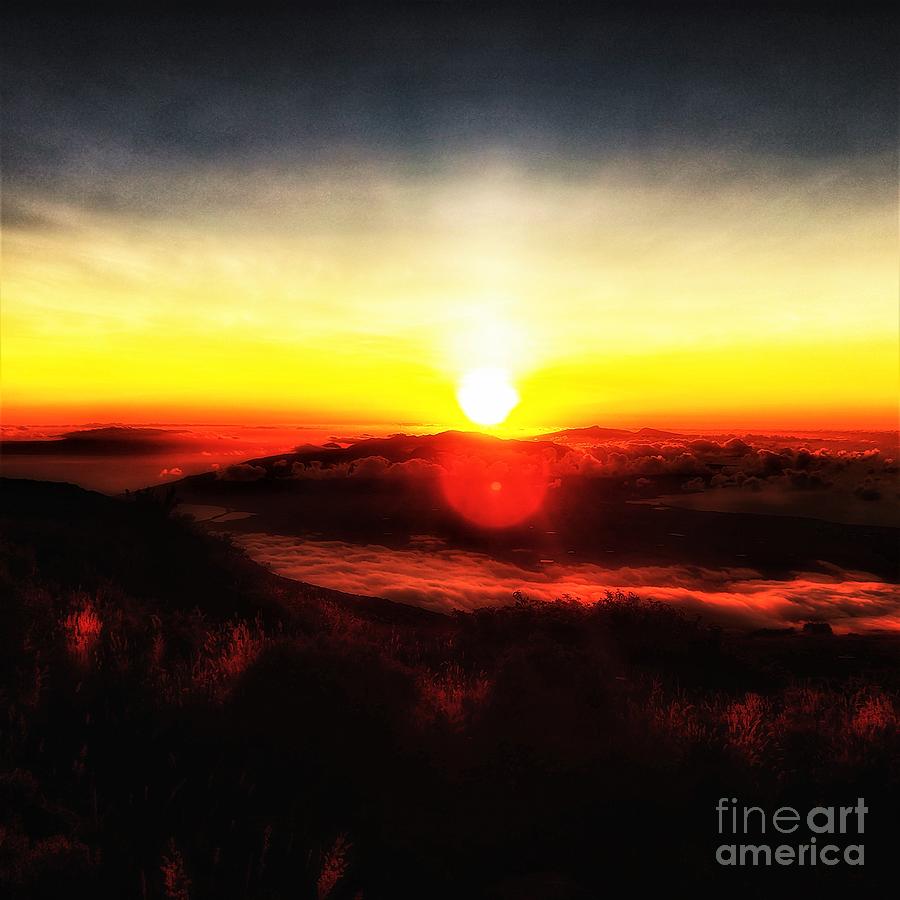 Surreal Sunset  Photograph by Jacqueline McReynolds