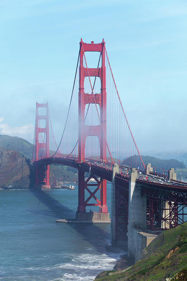Surreal View Of The Golden Gate Bridge Photograph by Stephanhoerold