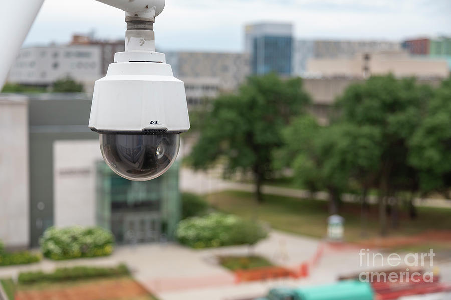 Surveillance Camera Photograph by Jim West/science Photo Library