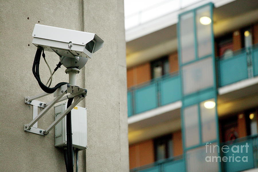 Surveillance Camera Photograph by Michael Donne/science Photo Library