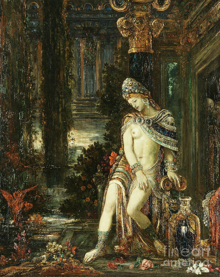 Gustave Moreau Painting - Susanna And The Elders, C.1895 by Gustave Moreau