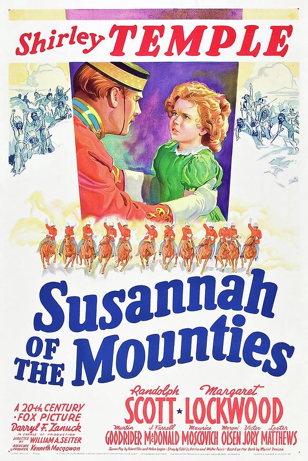 Susannah Of The Mounties -1939-. Photograph by Album