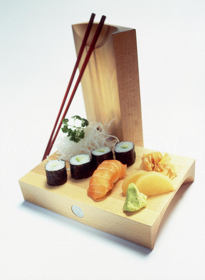 Sushi Board with Optional Chopsticks