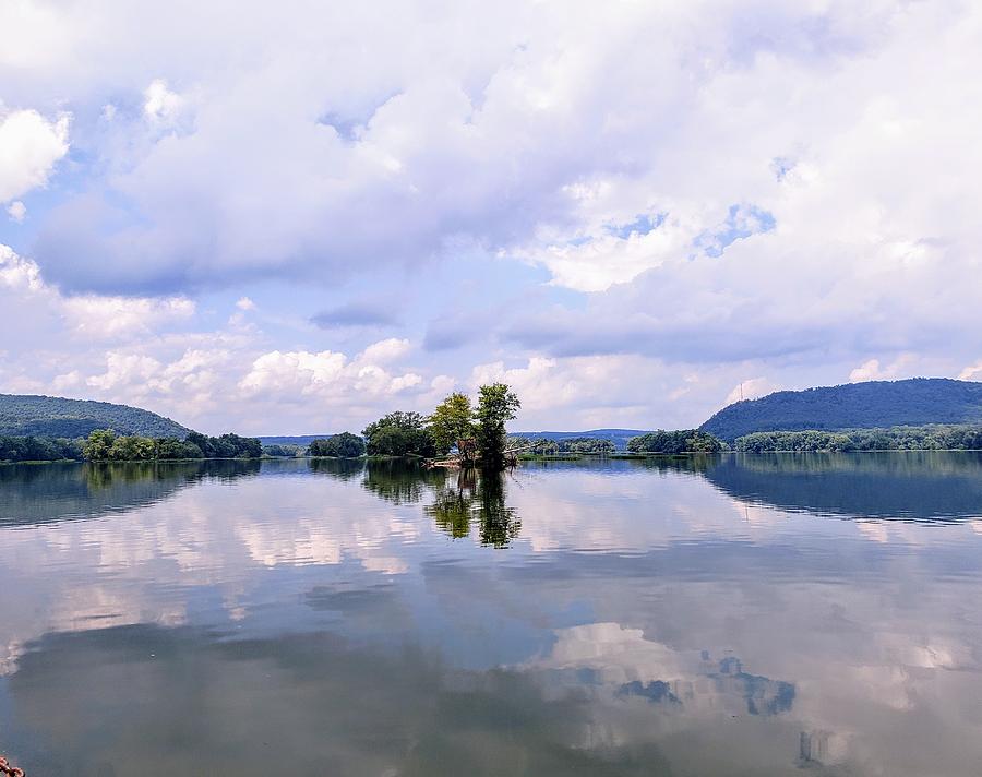 Landscape Photograph - Susquehanna Reflection by Paul Kercher Landscape Photograph - Susquehanna Reflection by Paul Kercher