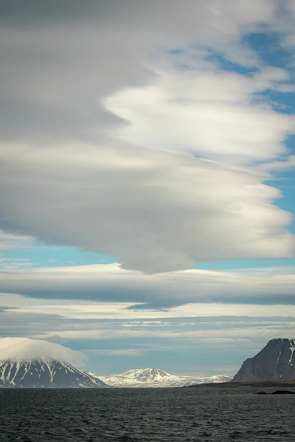 Svalbard, Norway Seascape Photograph by Steven Upton