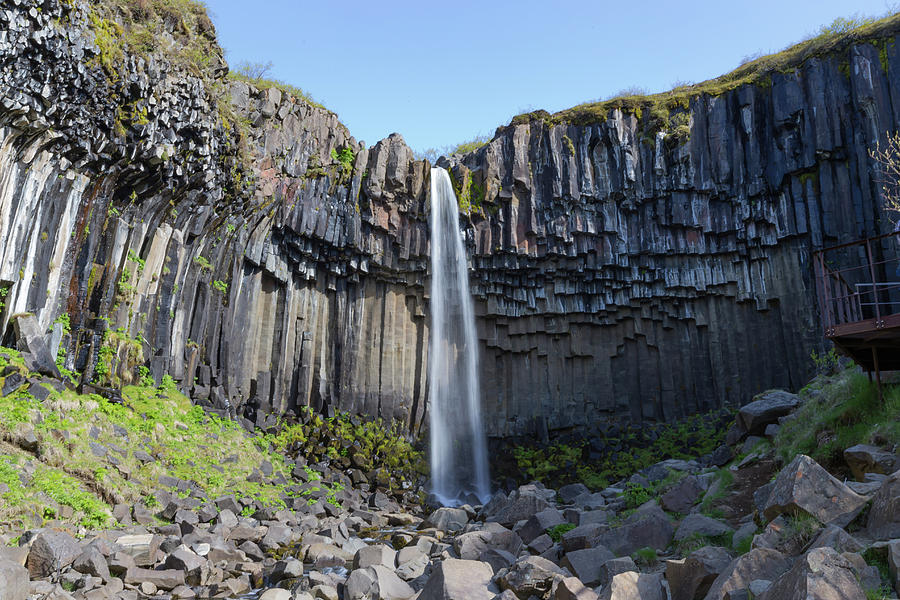 Svartifoss Waterfall Photograph By Glenn Lahde - Fine Art America