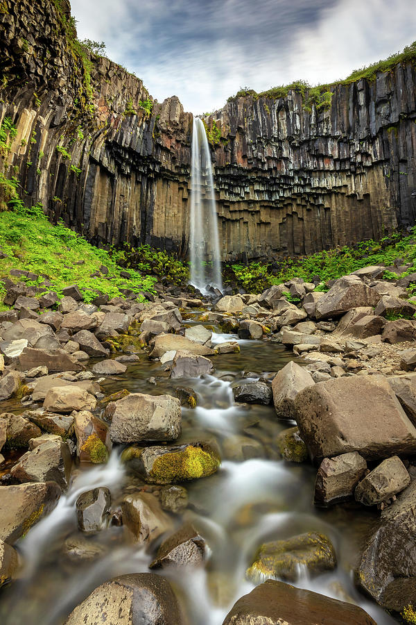 Svartifoss Waterfall Iceland Photograph by Pierre Leclerc Photography