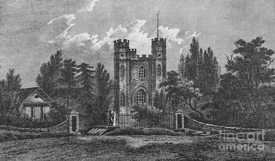 Svendroog Castle, Shooters Hill, 1807 Drawing by Print Collector