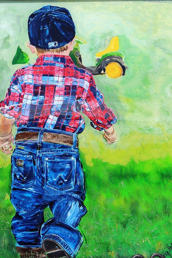 Swagger Painting by Sally Tagliere