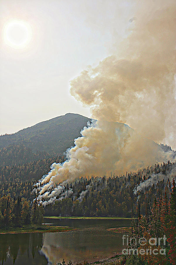 Swan Lake Fire Photograph