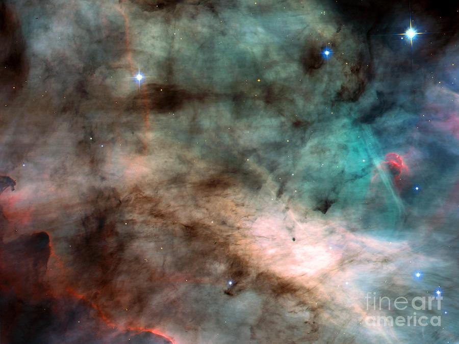 Swan Nebula Ngc 2264 Photograph by Nasa/esa/stsci/h.ford, Jhu/science Photo Library