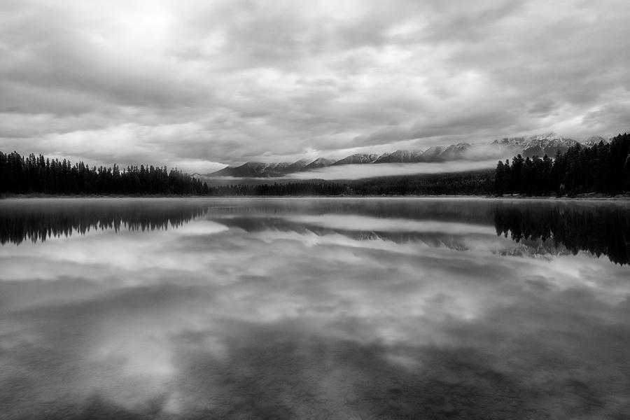 Swan Range in Black and White Photograph by Matt Hammerstein