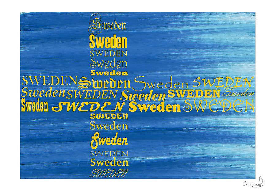 Sweden Digital Art by Sannel Larson Sweden Digital Art by Sannel Larson