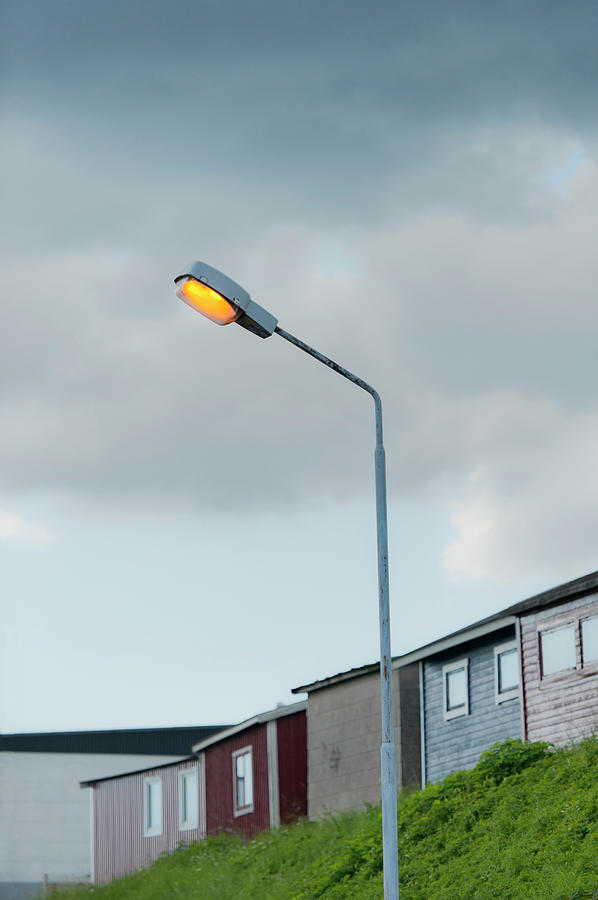 Sweden, Simrishamn, Street Light In Photograph by Westend61