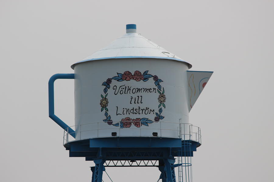 Swedish Coffee Pot Water Tower  Photograph by Laura Smith