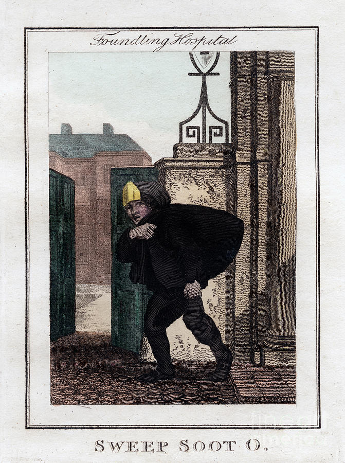 Sweep Soot O, Foundling Hospital Drawing by Print Collector