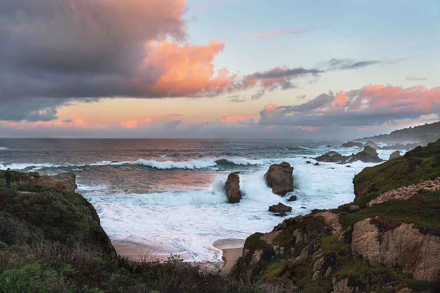 Big Sur Photograph - Sweeping View Of The Big Sur Coastline by Sheila Haddad