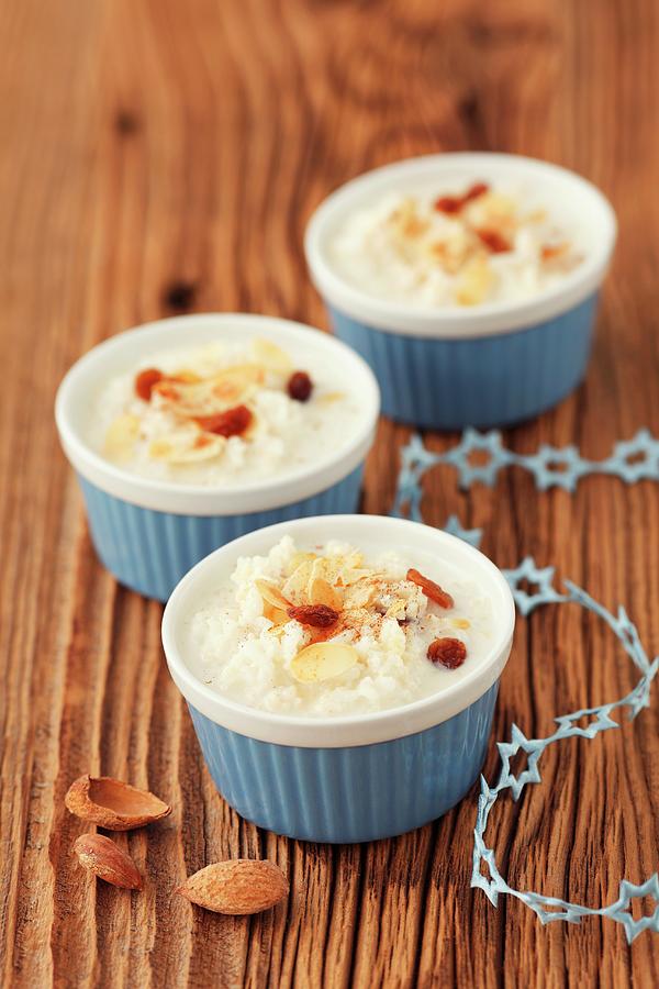 Sweet Almond Soup With Rice For Christmas Photograph by Rua Castilho