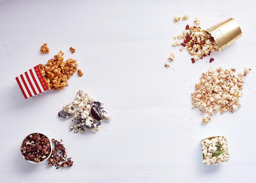 Sweet And Salty Popcorn Photograph by Great Stock!