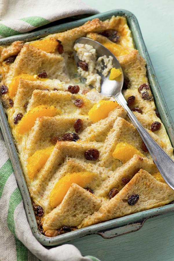 Sweet Bread Bake With Raisins And Oranges Photograph by Jonathan Short