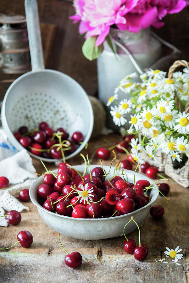 Sweet Cherries Photograph by Irina Meliukh